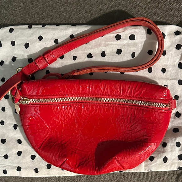 Clare V Handbags - Clare V Red Leather Petite Fanny NEW